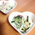 ☆ももぴ☆'s cooksnap of when they made 大根とカニカマのサラダ★.