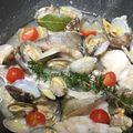 おはなすき's cooksnap of when they made ホットプレートでアクアパッツァ.