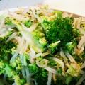 青色のおかん's cooksnap of when they made もやしとブロッコリーの中華和え.