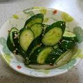 ひっちぃ★☆'s cooksnap of when they made 5分で簡単☆とまらない、やみつききゅうり.