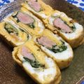 おはあおとうこ's cooksnap of when they made お弁当のおかず❀たらこと大葉の卵焼き.