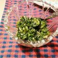 メダカの赤ちゃん's cooksnap of when they made 常備菜！おにぎりの具など！セロリ菜炒め.