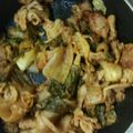 ハングル's cooksnap of when they made 簡単キャベツと豚肉キムチ炒め.