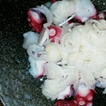 rinoshino's cooksnap of when they made 漁師さんオススメ♪タコのネギまみれ.