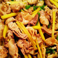 240YUTTA's cooksnap of when they made じゃがいもと　豚こまの甘味炒め.