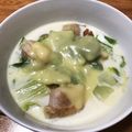Leona0727's cooksnap of when they made 白菜と鶏肉のミルク煮.