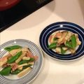 ちょこみ51's cooksnap of when they made エリンギとスナップエンドウのバター炒め.