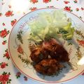 AquaSunny's cooksnap of when they made ヘルシー 肉団子の甘酢あん ミートボール.