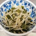 もぐ・ω・くま's cooksnap of when they made 簡単すぎ！！もやしナムル.