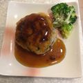 りんチャロ☆'s cooksnap of when they made 豆腐の和風ハンバーグ.