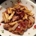 ねむねむ♪'s cooksnap of when they made 鶏もも肉とさつまいものこっくり煮.