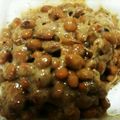 おにぎり３'s cooksnap of when they made 混ぜるだけ！豆×豆 で、 きなこ納豆♪.