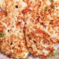 RRR22's cooksnap of when they made 鶏ひき肉と豆腐のやわらか落とし焼き.