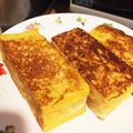 ぷいとまと's cooksnap of when they made 離乳食後期☆リンゴのフレンチトースト.