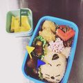 mifofo34's cooksnap of when they made キツネくんおにぎり＊キャラ弁.