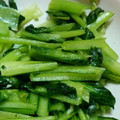 mmiom's cooksnap of when they made 簡単！小松菜の中華風ニンニク炒め.