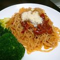7まま11's cooksnap of when they made ダイエット❀糸こんでミートスパゲティ.