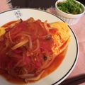 miho☆0217's cooksnap of when they made きのこたっぷりトマトソースオムライス.