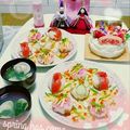 クックDTIB89☆'s cooksnap of when they made 手まり寿司♡お祝いメニュー.
