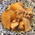 Sachi☆cafe's cooksnap of when they made 鶏モモ肉と大根のバターしょうゆ煮.
