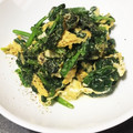 ミルクガラス's cooksnap of when they made ほうれん草のたまご炒め.