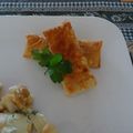 melmarilyn's cooksnap of when they made とろ～り☆ズッキーニとチーズの春巻き.