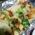 散華礼弥's cooksnap of when they made きんぴらをリメイク♡きんぴら油揚げピザ.