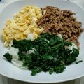 クックGGX5JX☆'s cooksnap of when they made お弁当や時短ご飯に！簡単3色そぼろご飯✨.