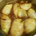 mim3's cooksnap of when they made ビーフシチューの素で＊ロール白菜.