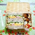 komutatata's cooksnap of when they made 朝食メニューを一気に採れるわんぱくサンド.