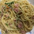 ハワイカイルア's cooksnap of when they made 時短！水菜とベーコンのペペロンチーノ♪♪.