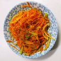 えとぅせ's cooksnap of when they made にんじんメインの　簡単フライパン炒め。.