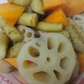 いおこと's cooksnap of when they made 【減塩】素材の味で勝負♡蓮根ごぼう人参煮.