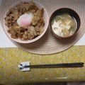 はっぴーぽぽ's cooksnap of when they made 豚肉の生姜焼き丼.