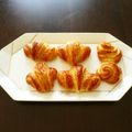 huarose's cooksnap of when they made ミニ チョコクロワッサン.