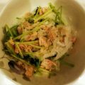 まつこ・ω・'s cooksnap of when they made みつ葉と大根のシャキシャキツナサラダ.