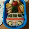 ゆるじゅ0314's cooksnap of when they made 年少◆お弁当(救急車).