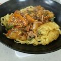クックK7K509☆'s cooksnap of when they made 野菜たっぷりあんかけかた焼きそば♪.