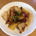りほゆな's cooksnap of when they made さつまいもと鶏肉のレモン酢餡掛け.