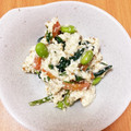 ひい◡̈♥︎'s cooksnap of when they made ほうれん草と枝豆の白和え.