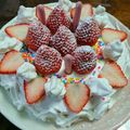まーちゃん310's cooksnap of when they made 簡単♡ふわふわスポンジケーキ♡.