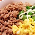 さくさくいずず's cooksnap of when they made お弁当や時短ご飯に！簡単3色そぼろご飯✨.