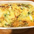 peanut32m's cooksnap of when they made 根菜ときのこの豆乳グラタン.