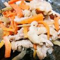 ざっくんママ's cooksnap of when they made 豚肉で簡単！ご飯にあう甘辛味の肉ごぼう♥.