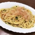 なぉめ☆'s cooksnap of when they made ごま油で和風ネギ節パスタ.
