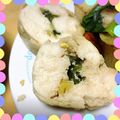 すまっぱーこんぶ's cooksnap of when they made レンジで！　たっぷり生姜のチキンロール.