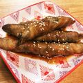 ogu0430's cooksnap of when they made ナスの豚バラ巻き 生姜焼き風味！.