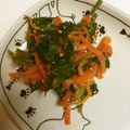 卵せんべい's cooksnap of when they made ほうれん草と人参のレンチンナムル♪.