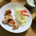 こなみこなこなめこ's cooksnap of when they made パリパリふっくら！鶏のライムソルト焼き☆.