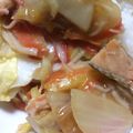 ちゃんこまんさん's cooksnap of when they made 簡単ヘルシー♪海鮮・白菜蒸し.